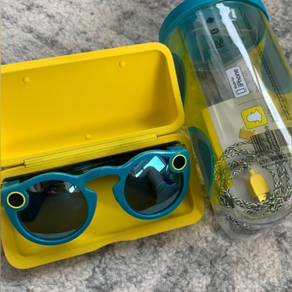 SnapChat Video Spectacles - Teal - Picture 2 of 7